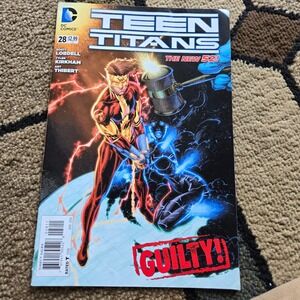 DC Comics Teen Titans 28 The New 52 Kid Flash Solstice April 2014 Scott Lobdell